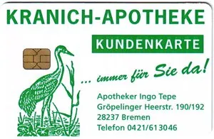 kranich kundenkarte